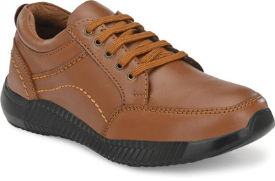 EEGO ITALY Light Weight Corporate Casuals For Men(Tan , 7)