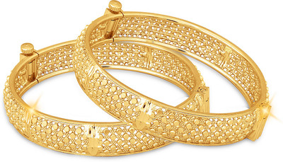 VIGHNAHARTA Alloy Gold-plated Bangle