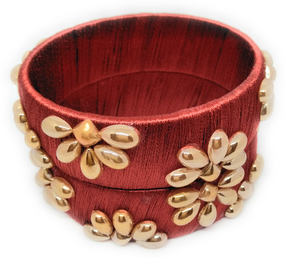 sarthak royal Dori, Plastic Gold-plated Bangle Set(Pack of 2)