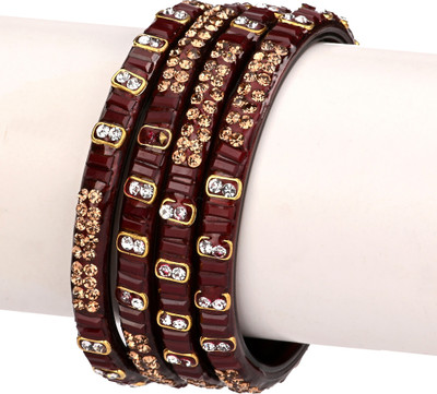 1st Time Glass Bangle Set(Pack of 4)