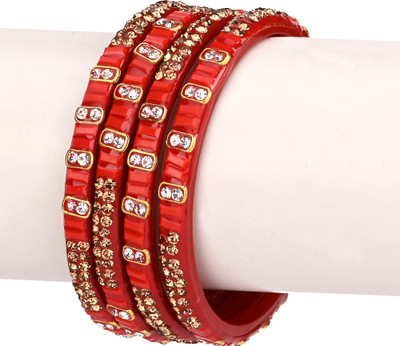 1st Time Glass Bangle Set(Pack of 4)