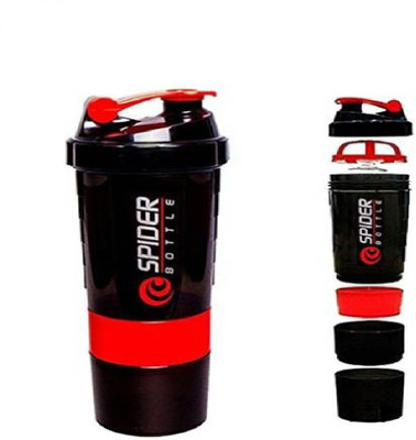 Unicus 600 ml Plastic Shaker(Pack of 1, Multicolor)