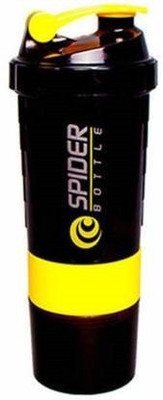 Unicus 600 ml Plastic Shaker(Pack of 1, Multicolor)