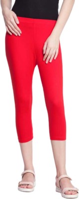 Rozy Collection Women Red Capri