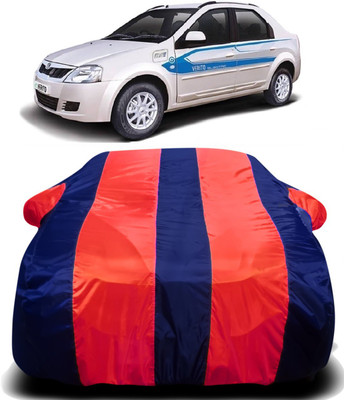 PVSTAR Car Cover For Mahindra e-Verito (With Mirror Pockets)(Multicolor)