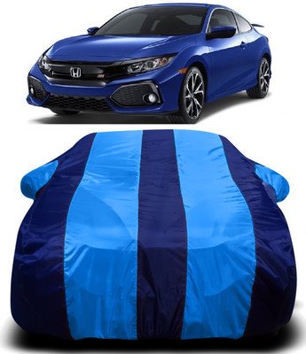 S Shine Max Car Cover For Honda Civic (With Mirror Pockets)(Blue)