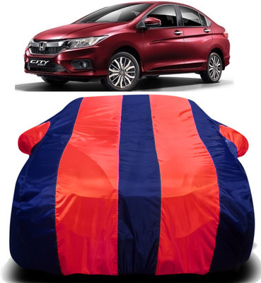 PVSTAR Car Cover For Honda City i-Dtec (With Mirror Pockets)(Multicolor)