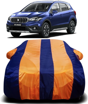 XOCAVO Car Cover For Maruti Suzuki S-Cross (With Mirror Pockets)(Multicolor)