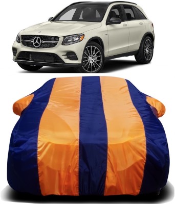 Swarish Car Cover For Mercedes Benz GLC (With Mirror Pockets)(Orange, Blue)