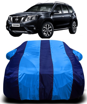 Swarish Car Cover For Nissan Terrano (With Mirror Pockets)(Blue)
