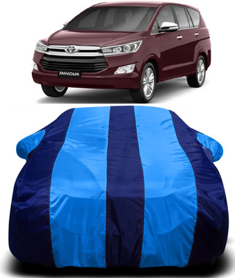 Swarish Car Cover For Toyota Innova Crysta (With Mirror Pockets)(Blue)