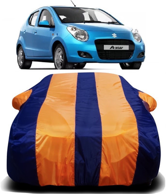 AXLOZ Car Cover For Maruti Suzuki A-Star (With Mirror Pockets)(Multicolor)