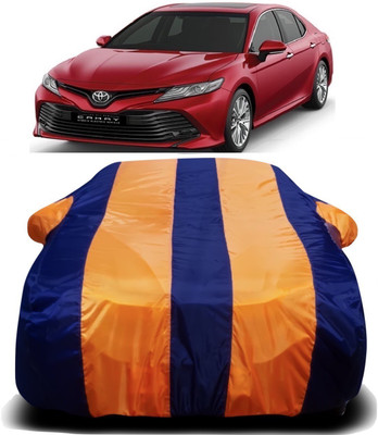 Swarish Car Cover For Toyota Camry (With Mirror Pockets)(Multicolor)