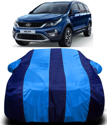 V VINTON Car Cover For Tata Hexa (With Mirror Pockets)(Blue)