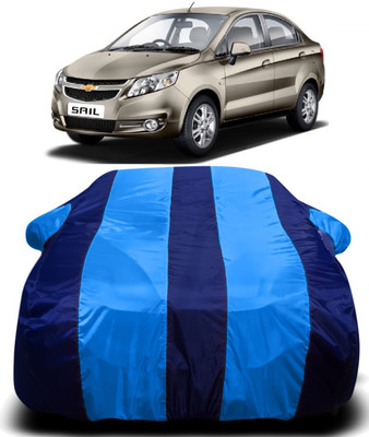 PVSTAR Car Cover For Chevrolet Sail (With Mirror Pockets)(Blue)