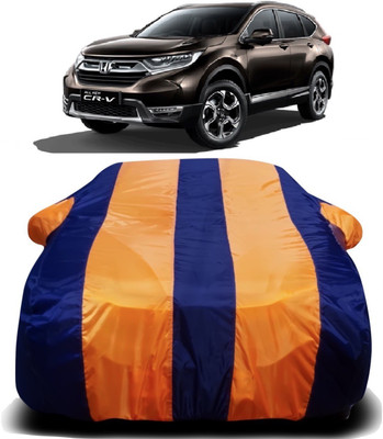AXLOZ Car Cover For Honda CR-V (With Mirror Pockets)(Multicolor)