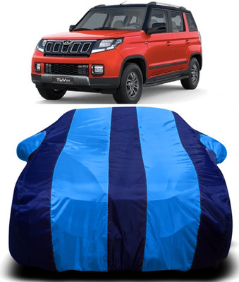 Swarish Car Cover For Mahindra TUV300 (With Mirror Pockets)(Blue)