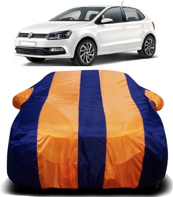 AXLOZ Car Cover For Volkswagen Polo GT (With Mirror Pockets)(Multicolor)
