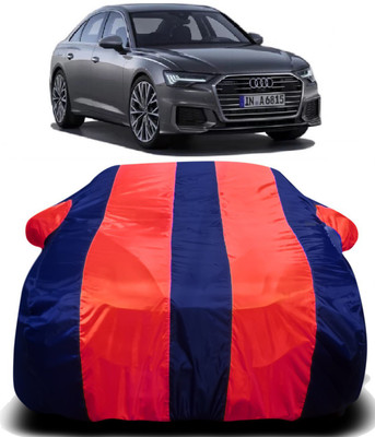 V VINTON Car Cover For Audi A7 (With Mirror Pockets)(Red, Blue)