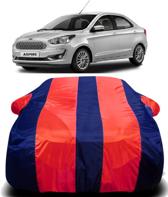 PVSTAR Car Cover For Ford Figo Aspire (With Mirror Pockets)(Multicolor)