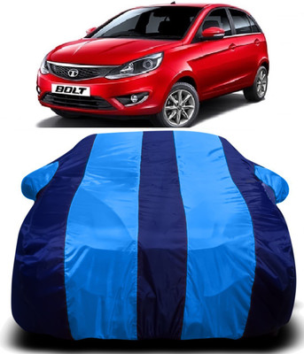 PVSTAR Car Cover For Tata Bolt (With Mirror Pockets)(Blue)