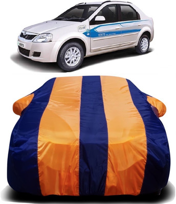 AXLOZ Car Cover For Mahindra e-Verito (With Mirror Pockets)(Multicolor)