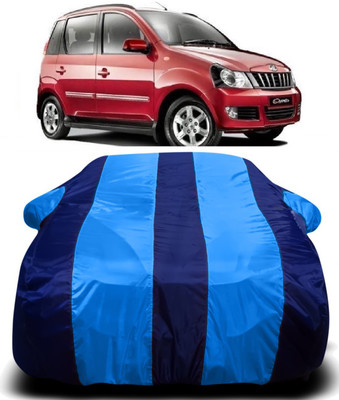 Swarish Car Cover For Mahindra Quanto (With Mirror Pockets)(Blue)