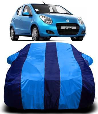 XOCAVO Car Cover For Maruti Suzuki A-Star (With Mirror Pockets)(Blue)