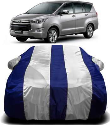 S Shine Max Car Cover For Toyota Innova (With Mirror Pockets)(Blue)