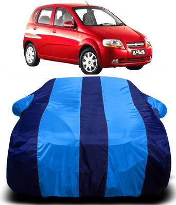 Swarish Car Cover For Chevrolet UVA (With Mirror Pockets)(Blue)