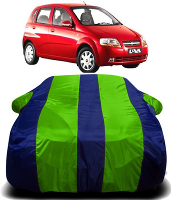 PVSTAR Car Cover For Chevrolet UVA (With Mirror Pockets)(Green, Blue)