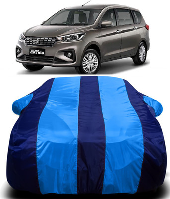 Swarish Car Cover For Maruti Suzuki Ertiga (With Mirror Pockets)(Blue)