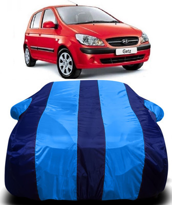 R Rayvin Star Car Cover For Hyundai Getz (With Mirror Pockets)(Blue)