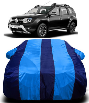 V VINTON Car Cover For Renault Duster (With Mirror Pockets)(Blue)