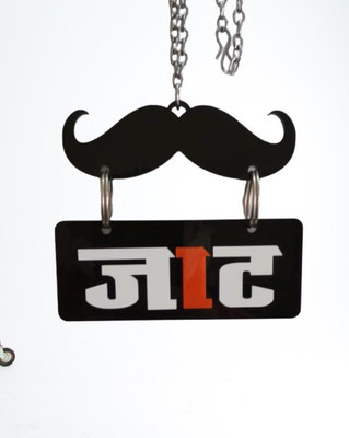 Ridivansh Creations JAAT WITH RED COLOR Car Hanging Ornament(Pack of 1)