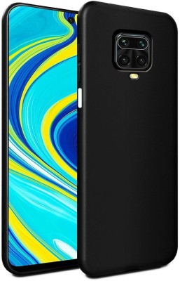 Foncase Back Cover for Redmi Note 9 Pro Max, mi note 9 pro max, xiaomi note 9 pro max(Black, Grip Case, Silicon, Pack of: 1)