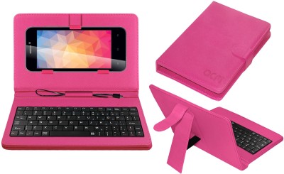 ACM Keyboard Case for Iball Andi 4.5 Ripple(Pink, Cases with Holder, Pack of: 1)