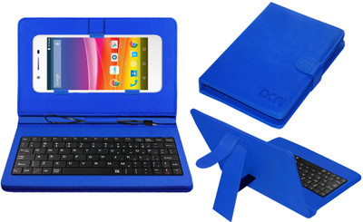 ACM Keyboard Case for Micromax Canvas Knight 2 E471(Blue, Cases with Holder, Pack of: 1)