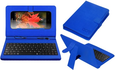ACM Keyboard Case for Lava Xolo Q800(Blue, Cases with Holder, Pack of: 1)