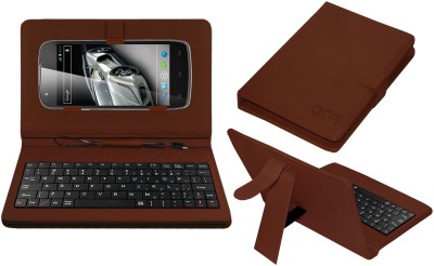 ACM Keyboard Case for Xolo Q700s(Brown, Cases with Holder, Pack of: 1)