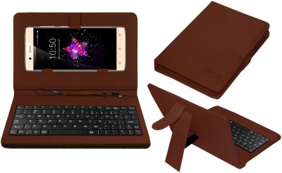 ACM Keyboard Case for Reach Allure Ultra Curve(Brown, Cases with Holder, Pack of: 1)