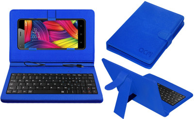 ACM Keyboard Case for Jivi Prime P390(Blue, Cases with Holder, Pack of: 1)