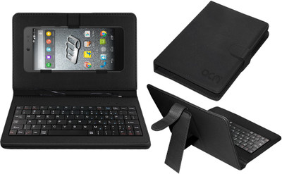 ACM Keyboard Case for Micromax Canvas Xpress 2 E313(Black, Cases with Holder, Pack of: 1)