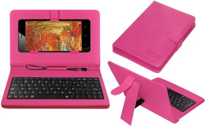 ACM Keyboard Case for Jivi Prime P300(Pink, Cases with Holder, Pack of: 1)