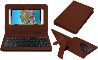 ACM Keyboard Case for Intex Aqua Star 2(Brown, Cases with Holder, Pack of: 1)