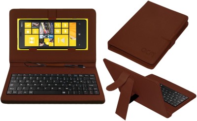 ACM Keyboard Case for Nokia Lumia 920(Brown, Cases with Holder, Pack of: 1)