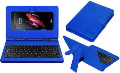 ACM Keyboard Case for Lg X Screen K500i(Blue, Cases with Holder, Pack of: 1)