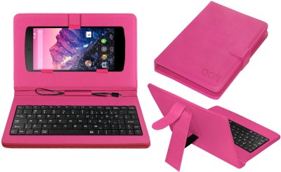 ACM Keyboard Case for LG Nexus 5(Pink, Cases with Holder, Pack of: 1)