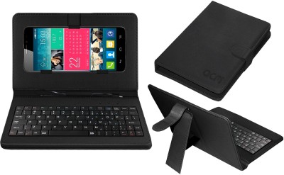 ACM Keyboard Case for Alcatel Onetouch Idol X 6040d(Black, Cases with Holder, Pack of: 1)