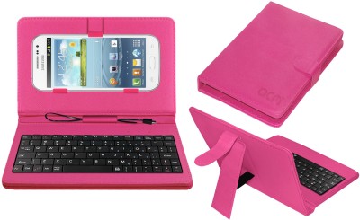ACM Keyboard Case for Samsung Galaxy Grand Quattro I8550(Pink, Cases with Holder, Pack of: 1)